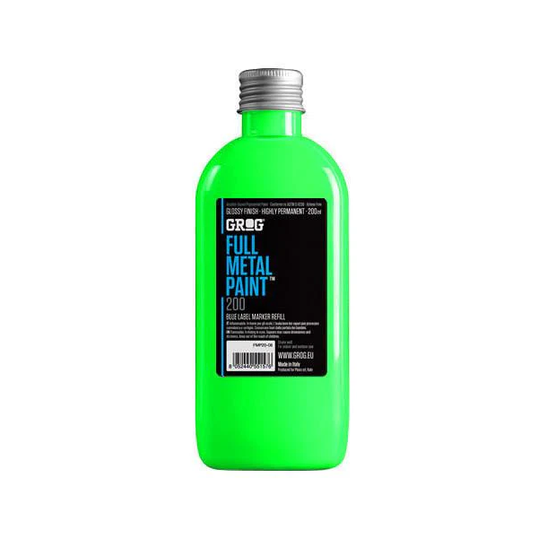 GROG Full Metal Paint 200 - Neon Green