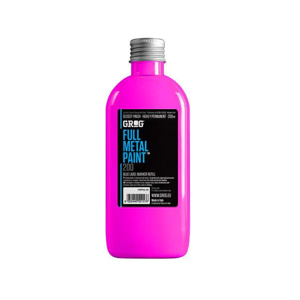 GROG Full Metal Paint 200 - Neon Fuchsia