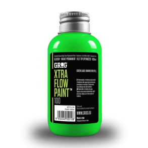 GROG Xtra Flow Paint 100 - Neon Green
