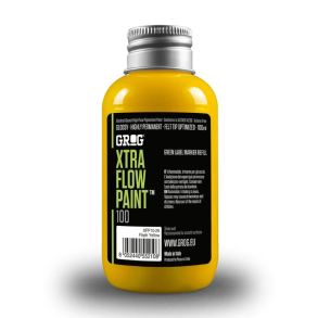 GROG Xtra Flow Paint 100 - Flash Yellow