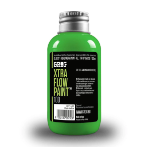 GROG Xtra Flow Paint 100 - Laser Green