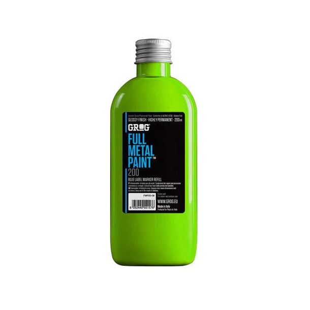 GROG Full Metal Paint 200 - Laser Green