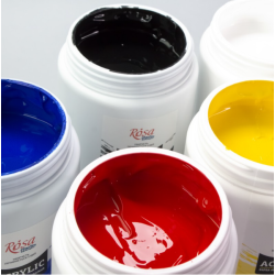 Rosa Akrylmaling 1000ml.