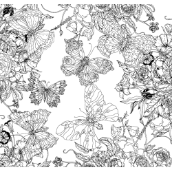 Creative Therapy - Blooms, Birds &amp; Butterflies