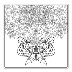 Creative Therapy - Blooms, Birds &amp; Butterflies