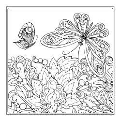 Creative Therapy - Blooms, Birds &amp; Butterflies