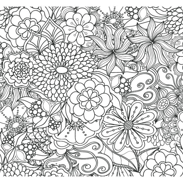 Creative Therapy - Leaves &amp; Flowers