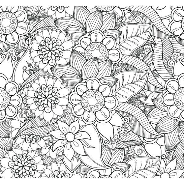 Creative Therapy - Leaves &amp; Flowers