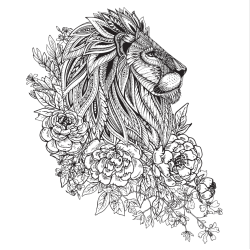 Let's Unfold The Jungle - Adult Coloring Book