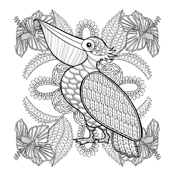 Birds &amp; Butterflies - Colouring for Mindfulness