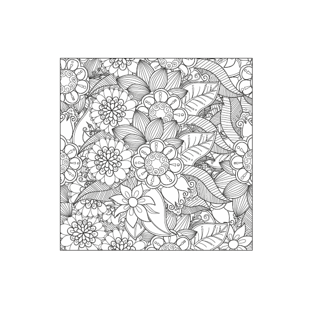 Relaxing Therapy - Colouring for Mindfulness