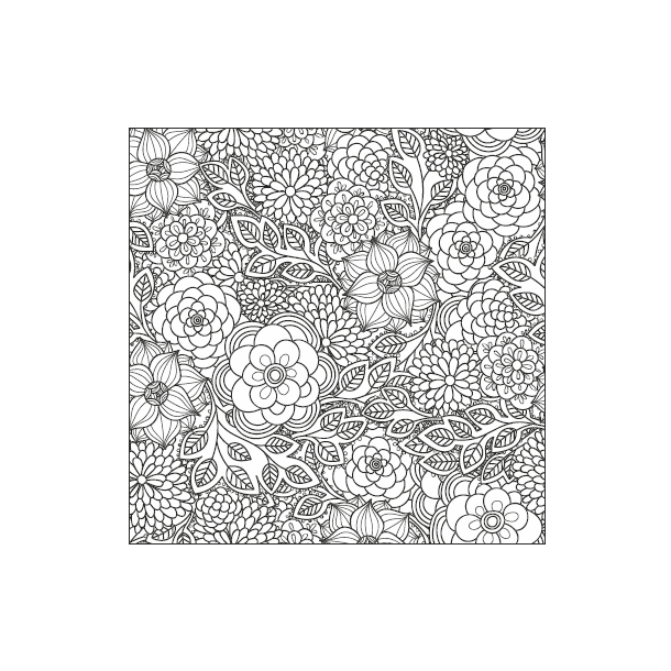 Relaxing Therapy - Colouring for Mindfulness