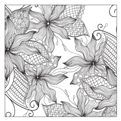 Relaxing Therapy - Colouring for Mindfulness