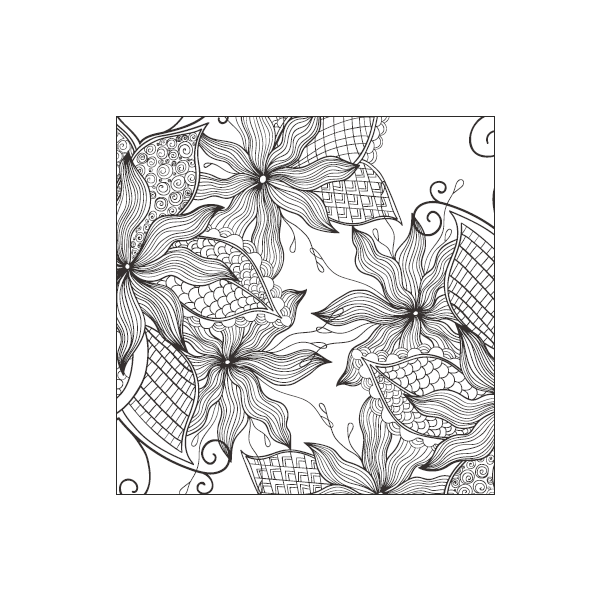 Relaxing Therapy - Colouring for Mindfulness