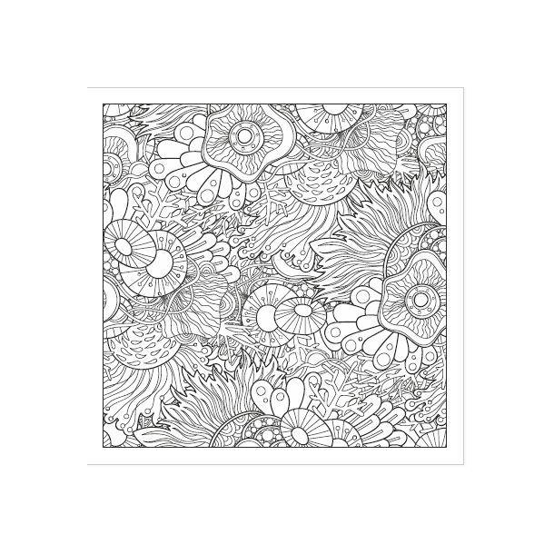 Relaxing Therapy - Colouring for Mindfulness