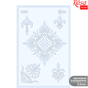 ROSA Talent Plastic Reusable Stencil 