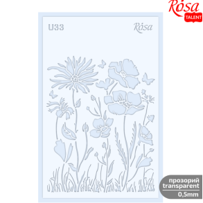 ROSA Talent Plastic Reusable Stencil 