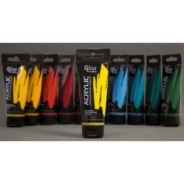 Rosa Gallery Akrylmaling, 60ml.