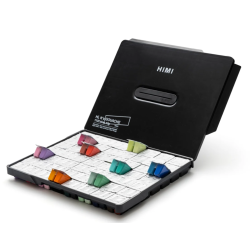 HIMI Twin Cup Jelly Gouache - 112 Farver, Black Case