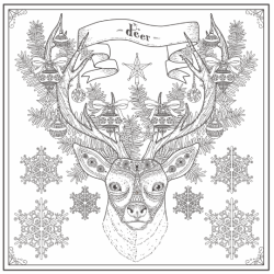 Christmas Delight - Colouring For Mindfulness