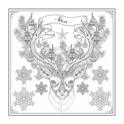 Roholt Studio Malebogspakke - Christmas + 60 Mobee Dual Tip Brush pens + Gelly Roll