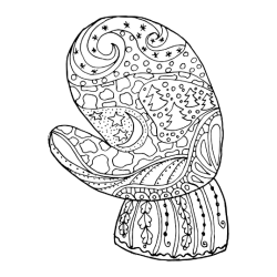 Christmas Delight - Colouring For Mindfulness