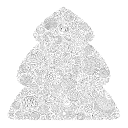 Christmas Delight - Colouring For Mindfulness
