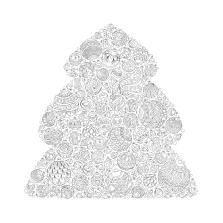 Roholt Studio Malebogspakke - Christmas + 60 Mobee Dual Tip Brush pens + Gelly Roll