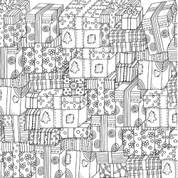 Christmas Delight - Colouring For Mindfulness