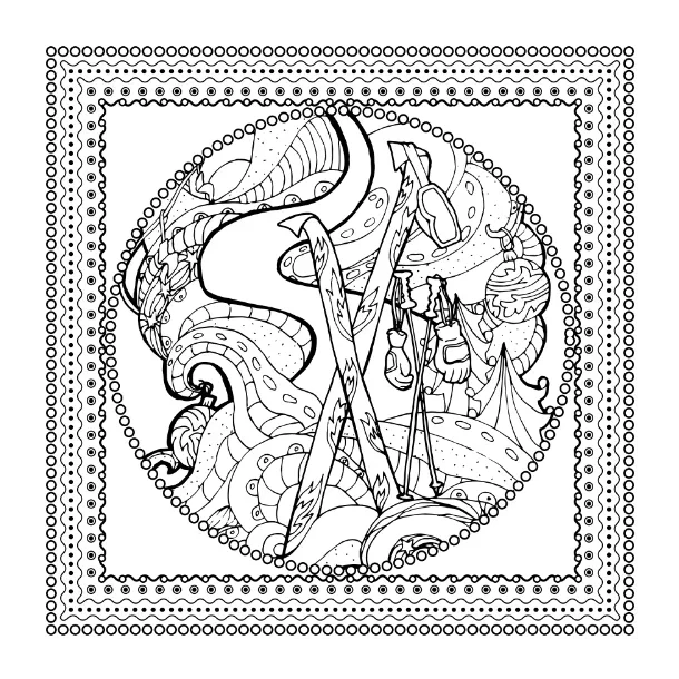 Roholt Studio Malebogspakke - Christmas + 60 Mobee Dual Tip Brush pens + Gelly Roll