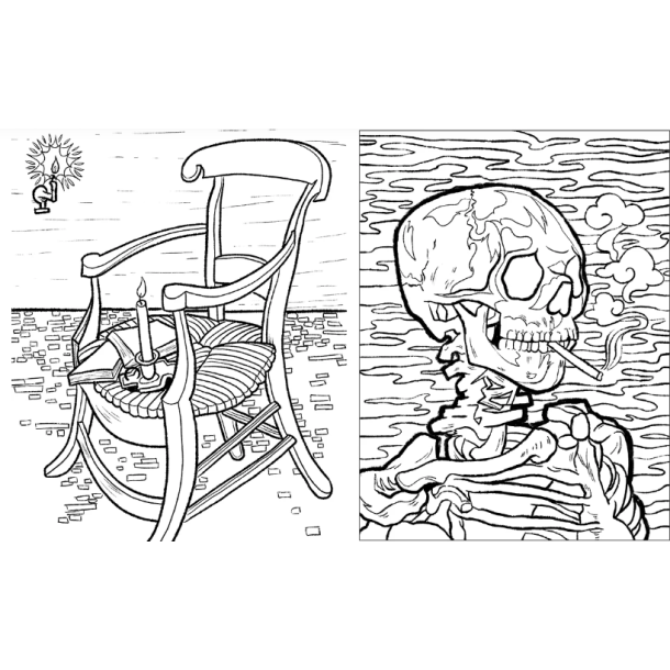 Coloring Van Gogh Malebog