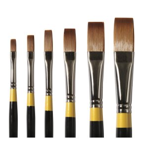 Akrylpensel System 3 Series 44 - Flat