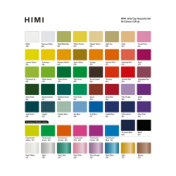 HIMI Jelly Gouache Set - 56-Pak, Black Case
