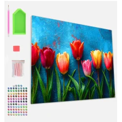 Diamond Painting - Totally Tullips 30x40 cm