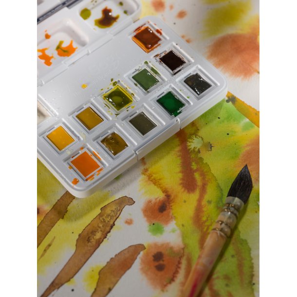 Van Gogh Akvarel - Pocketbox 12-Pan St Shades of Nature