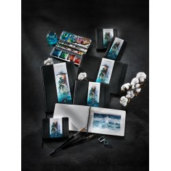 Hahnemhle Akvarelbog i 100% Bomuld