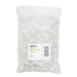 Dyse Skinny White/Beige, 100-stk.