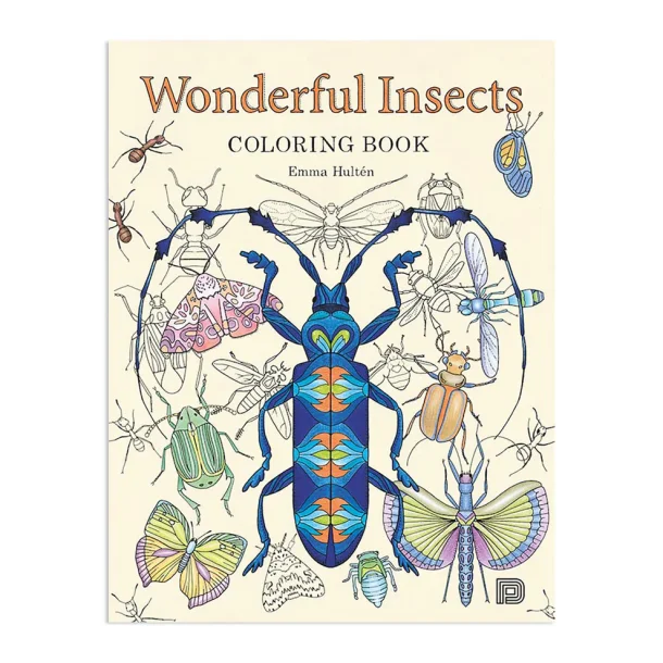 Wonderful Insects - coloring book 