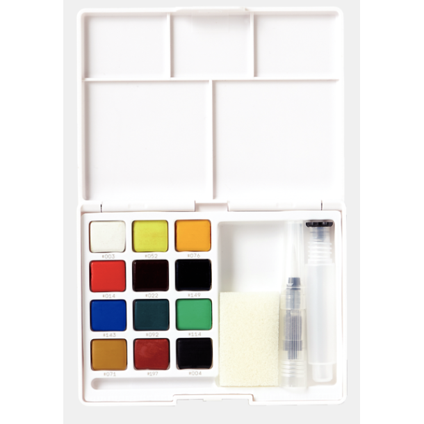 Koi Akvarelst - 12-pak Basis