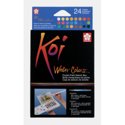 Koi Akvarelst - 24-pak Basis
