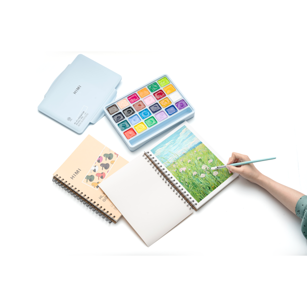 HIMI Gouache Blok 17,8 x 25,4 cm