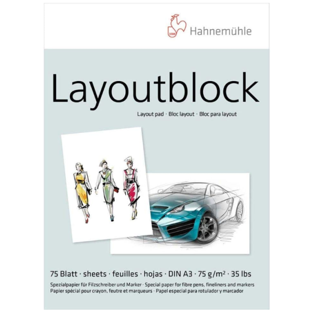 Hahnem&uuml;hle Layoutblok