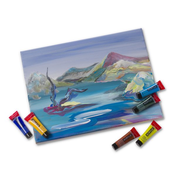 Amsterdam Akrylmaling, Landscape, 12x20 ML.