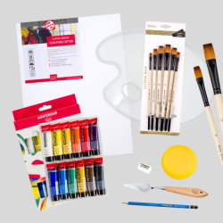 Amsterdam Deluxe Akryl Pakke - 12x20ml.