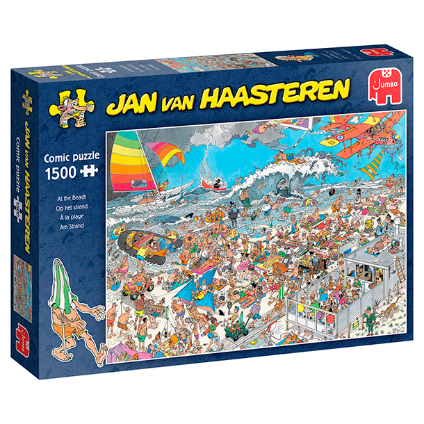NYHED! Puslespil af JvH "At the Beach" 1500 Brikker