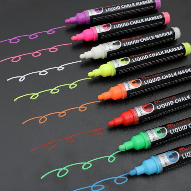 Mobee - Chalk markers 8-Pak
