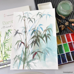 Hahnemhle Mixed Media Blok "Bamboo" 100% Naturligt