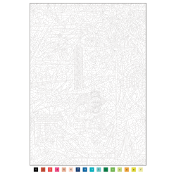 Disney Paint-by-Numbers - Beauty and the Beast