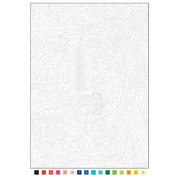 Disney Paint-by-Numbers - Beauty and the Beast