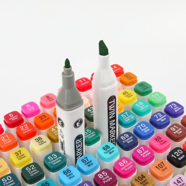 Mobee 120-Stk Pro Twin Marker